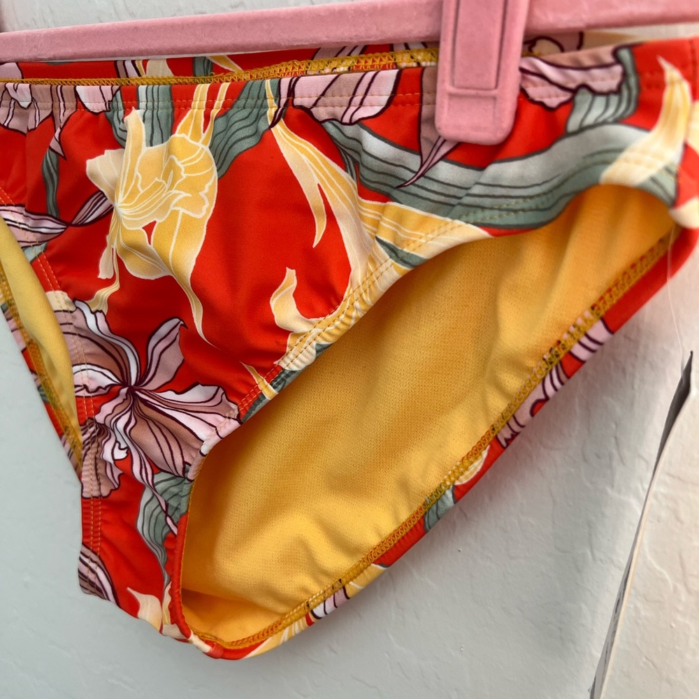 NWT SANDFLOWER Tropical Bikini Bottom Small